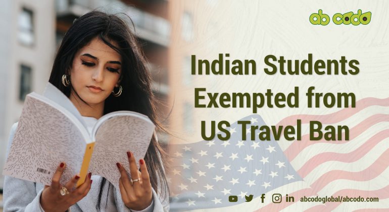 indian students exempted band in usa