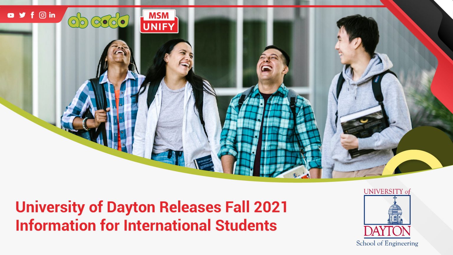 University of Dayton Releases Fall 2021 Information for International