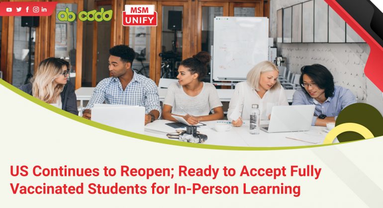 us accept fully vaccinated students