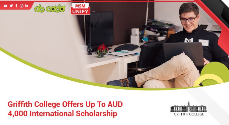 griffith college scholarship banner