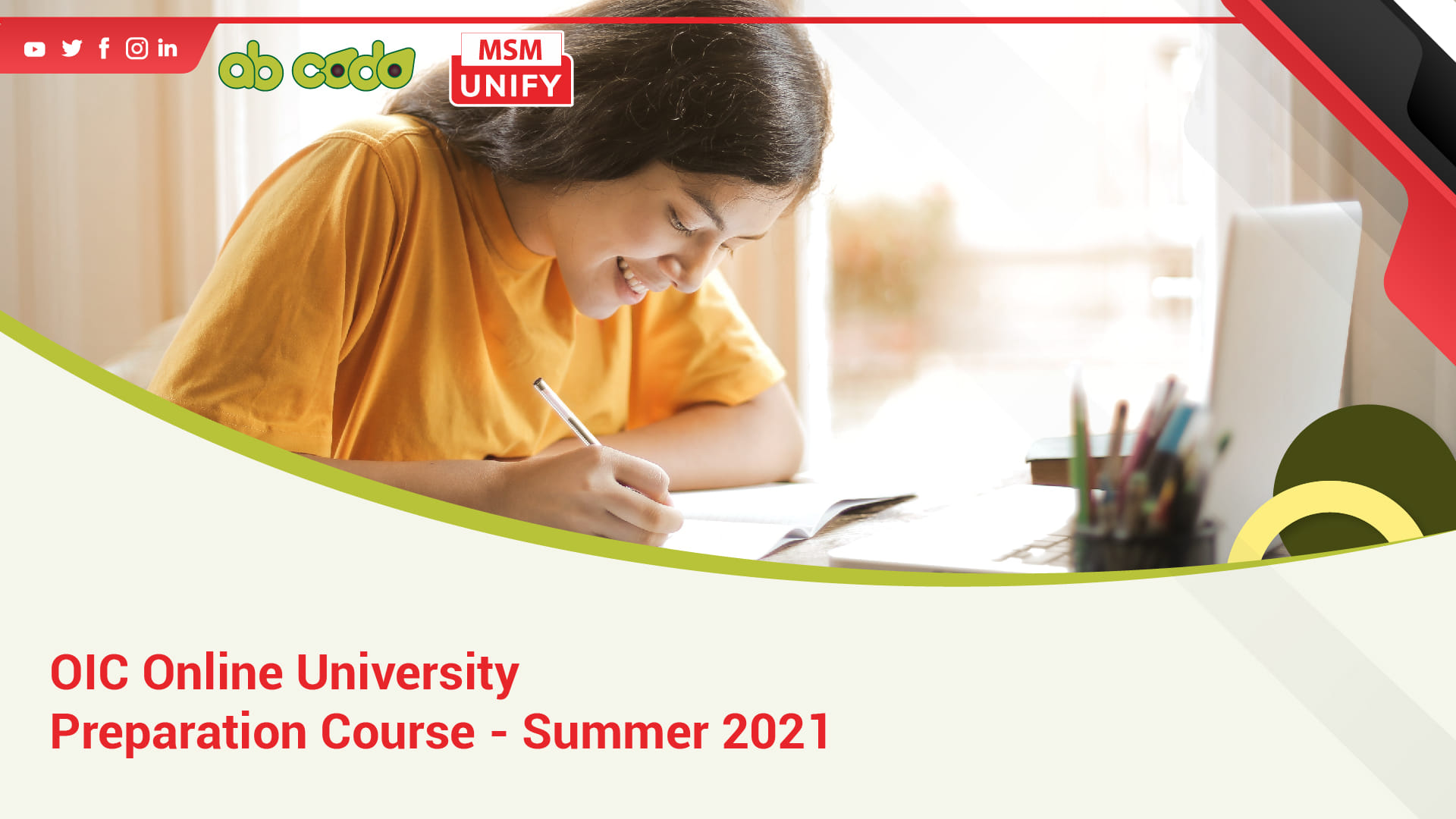 oic online university preparation course banner