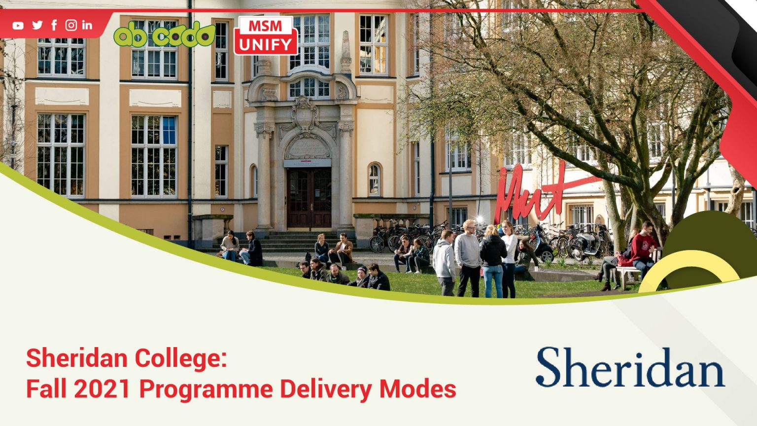 Sheridan College: Fall 2021 Program Delivery Modes