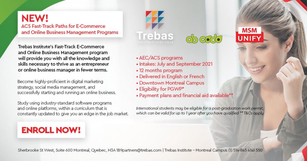 trebas ecommerce management programs