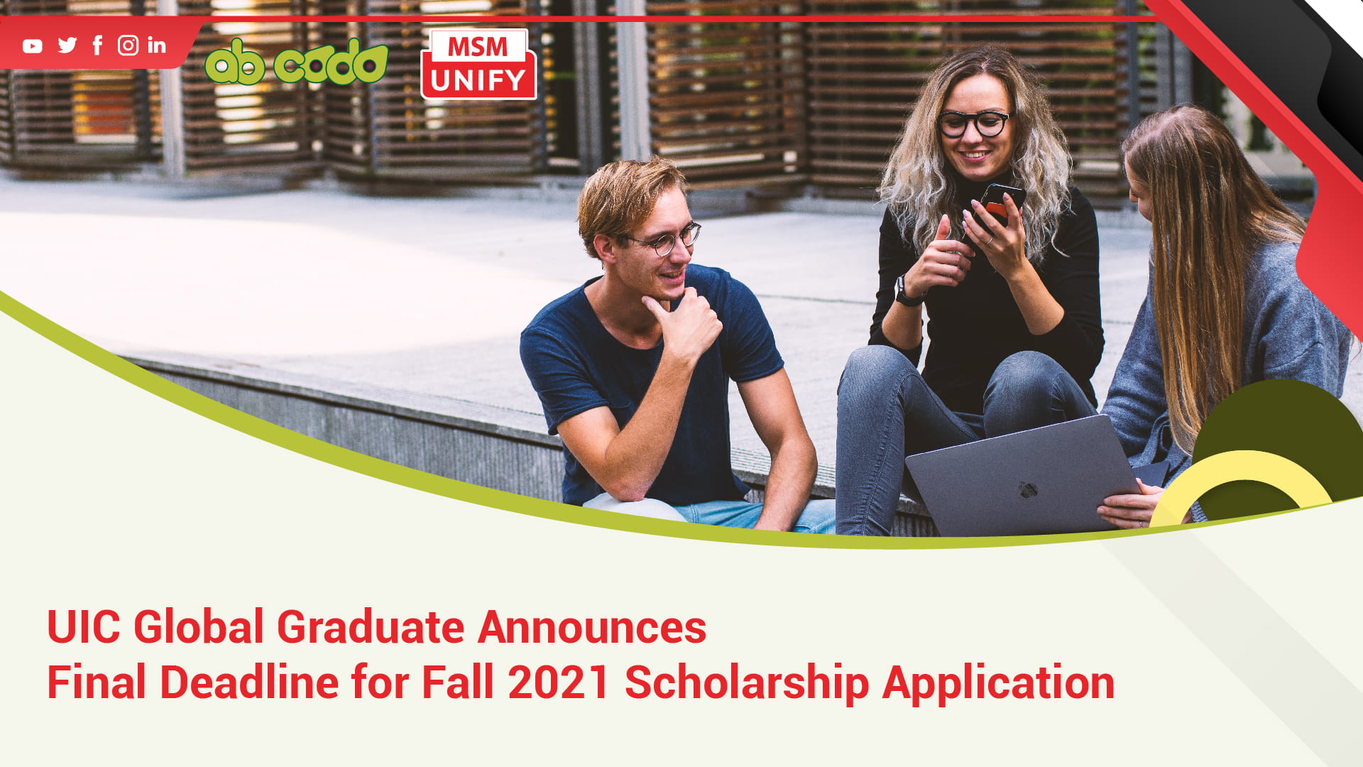 uic global graduate deadline scholarship application