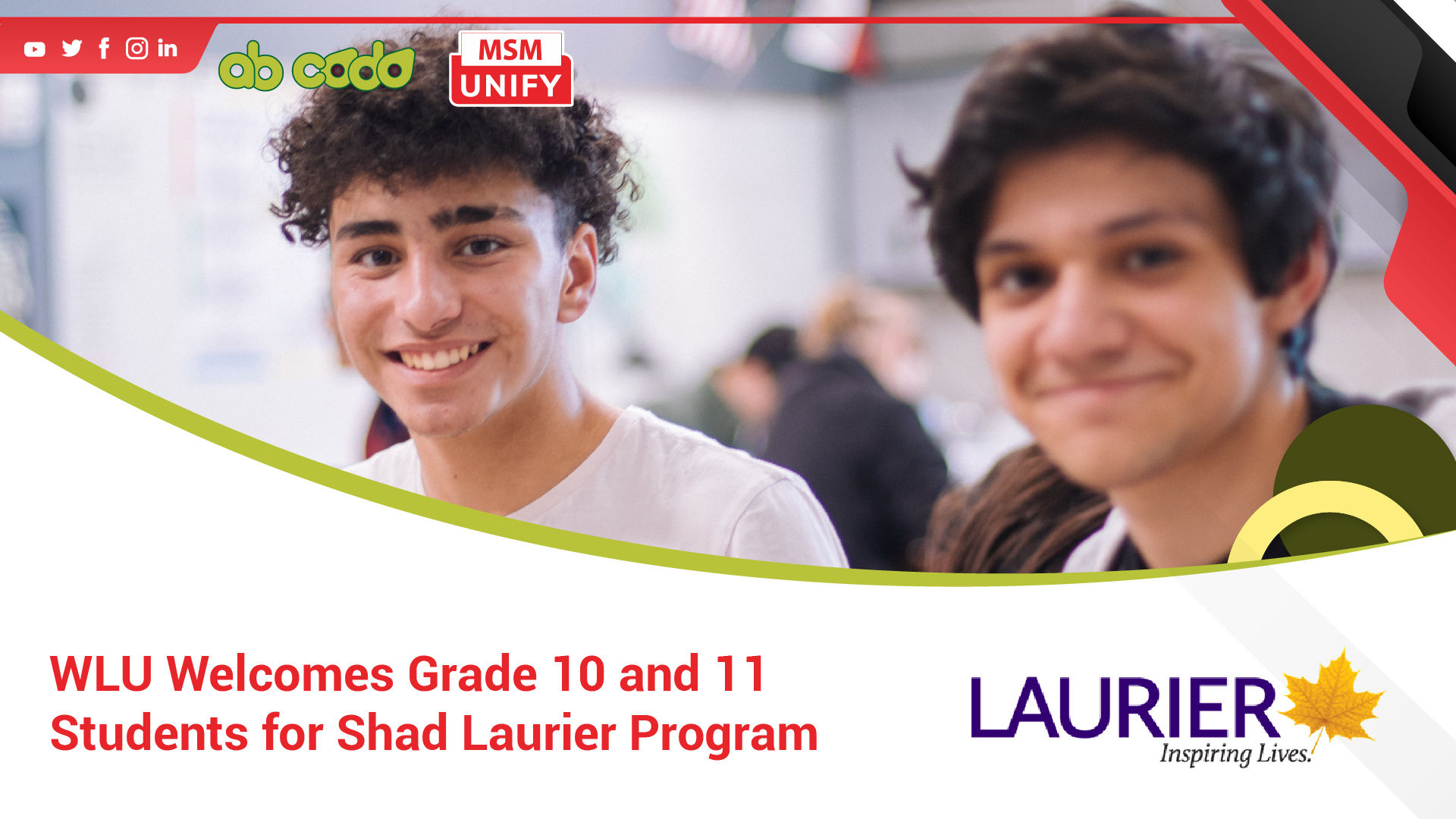 wlu shad laurier program