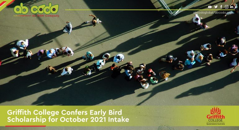 griffith college scholarship october 2021 banner