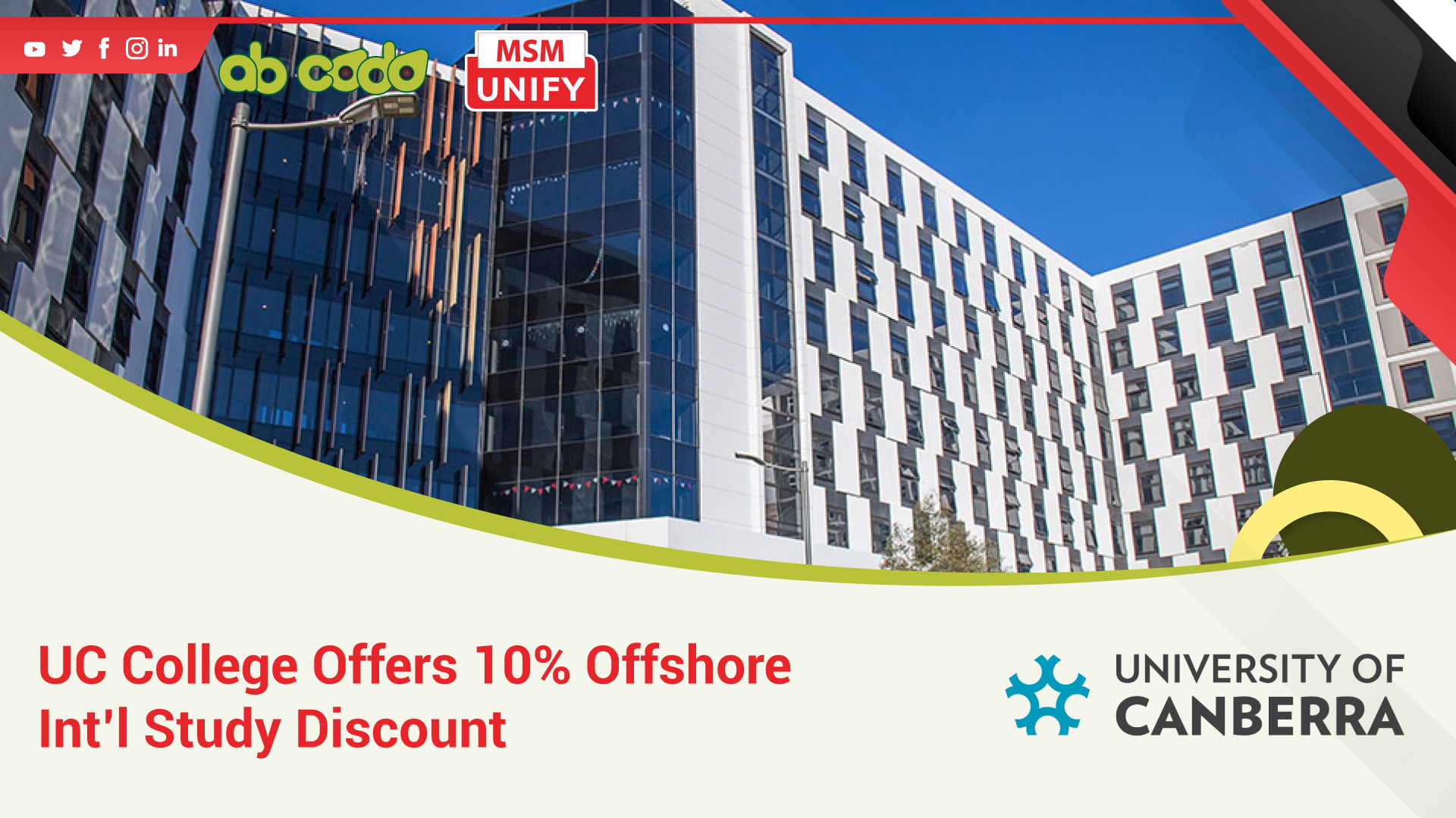 offshore international study discount