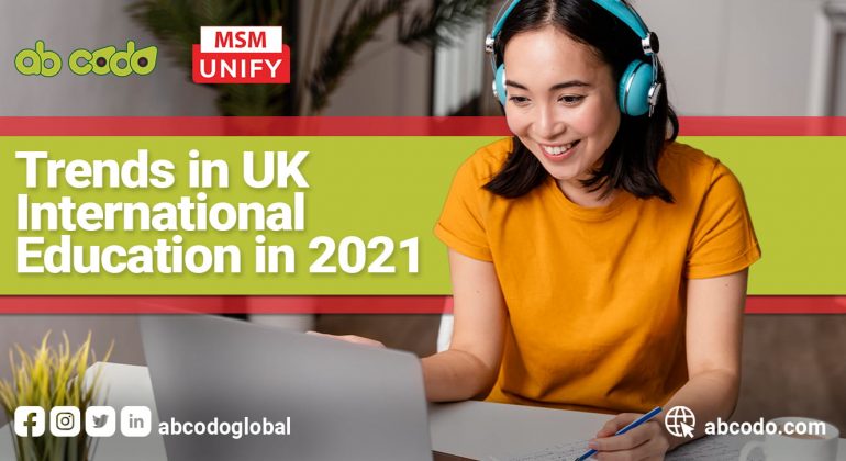 trends in higher education 2021 banner