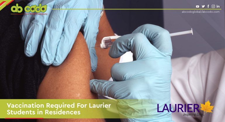 vaccination required laurier students