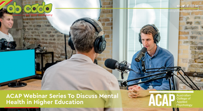 ACAP Webinar Series To Discuss Mental Health in Higher Education