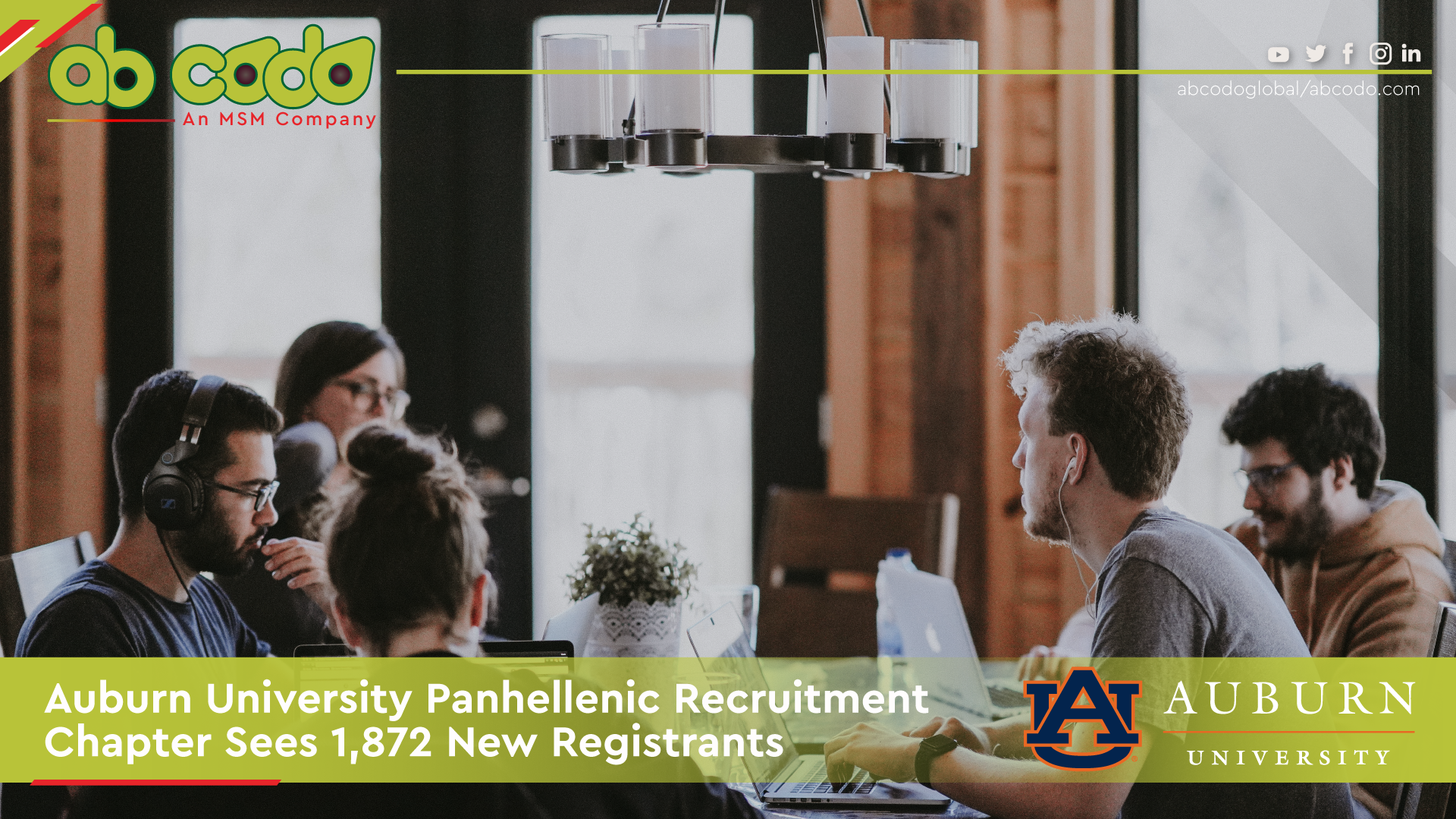 Auburn University Panhellenic Recruitment Chapter Sees 1,872 New Registrants