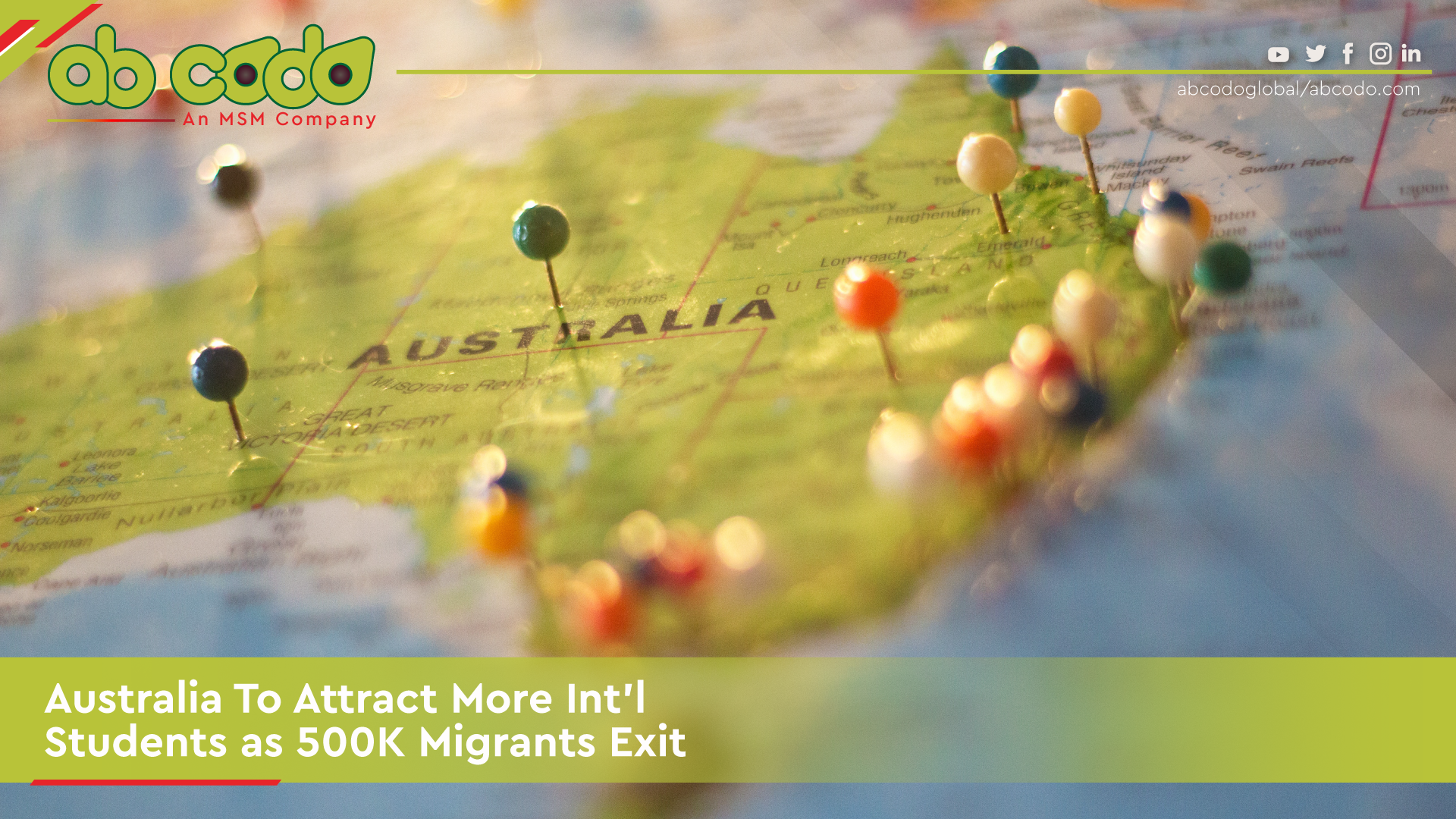 Australia To Attract More Int’l Students as 500K Migrants Exit