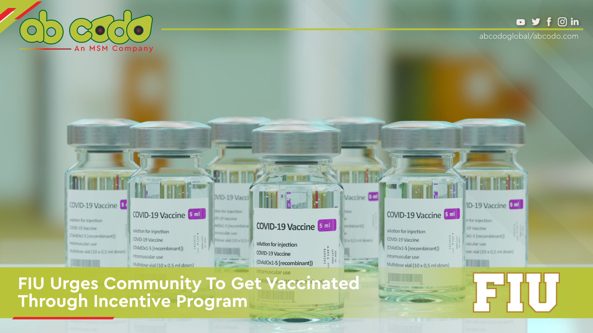 FIU Urges Community To Get Vaccinated Through Incentive Program