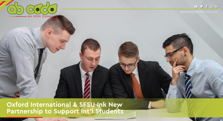 Oxford International & SFSU Ink New Partnership To Support Int’l Students