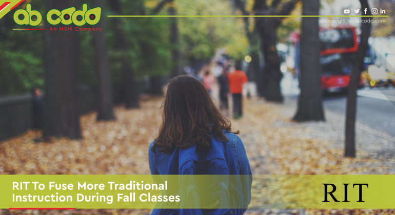 RIT To Fuse More Traditional Instruction During Fall Classes