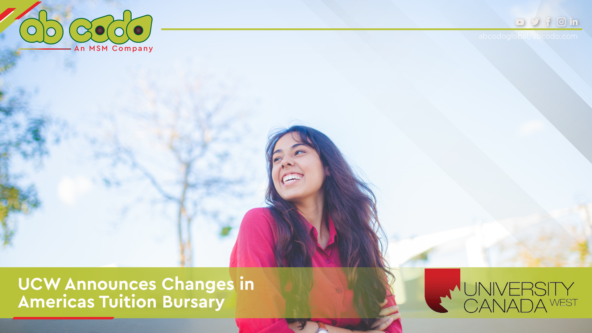 UCW Announces Changes to Americas Tuition Bursary