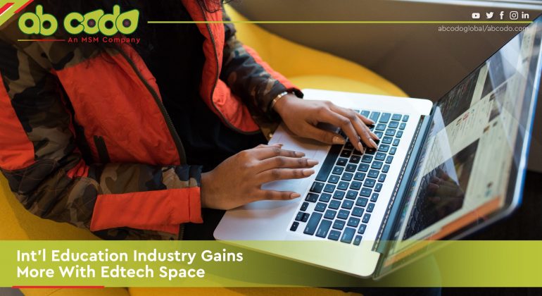 international education edtech space banner