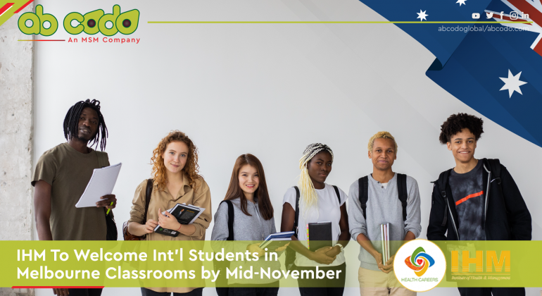 ihm welcome intl students melbourne banner