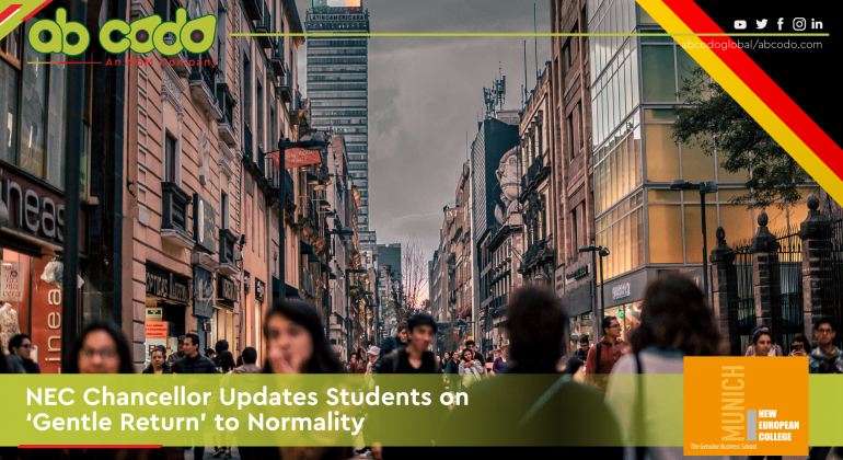 nec chancellor updates students