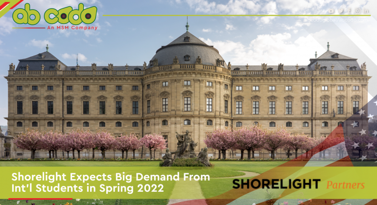 shorelight expects deman intl student banner