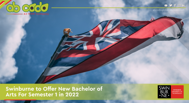 swinburne bachelor of arts 2022 banner