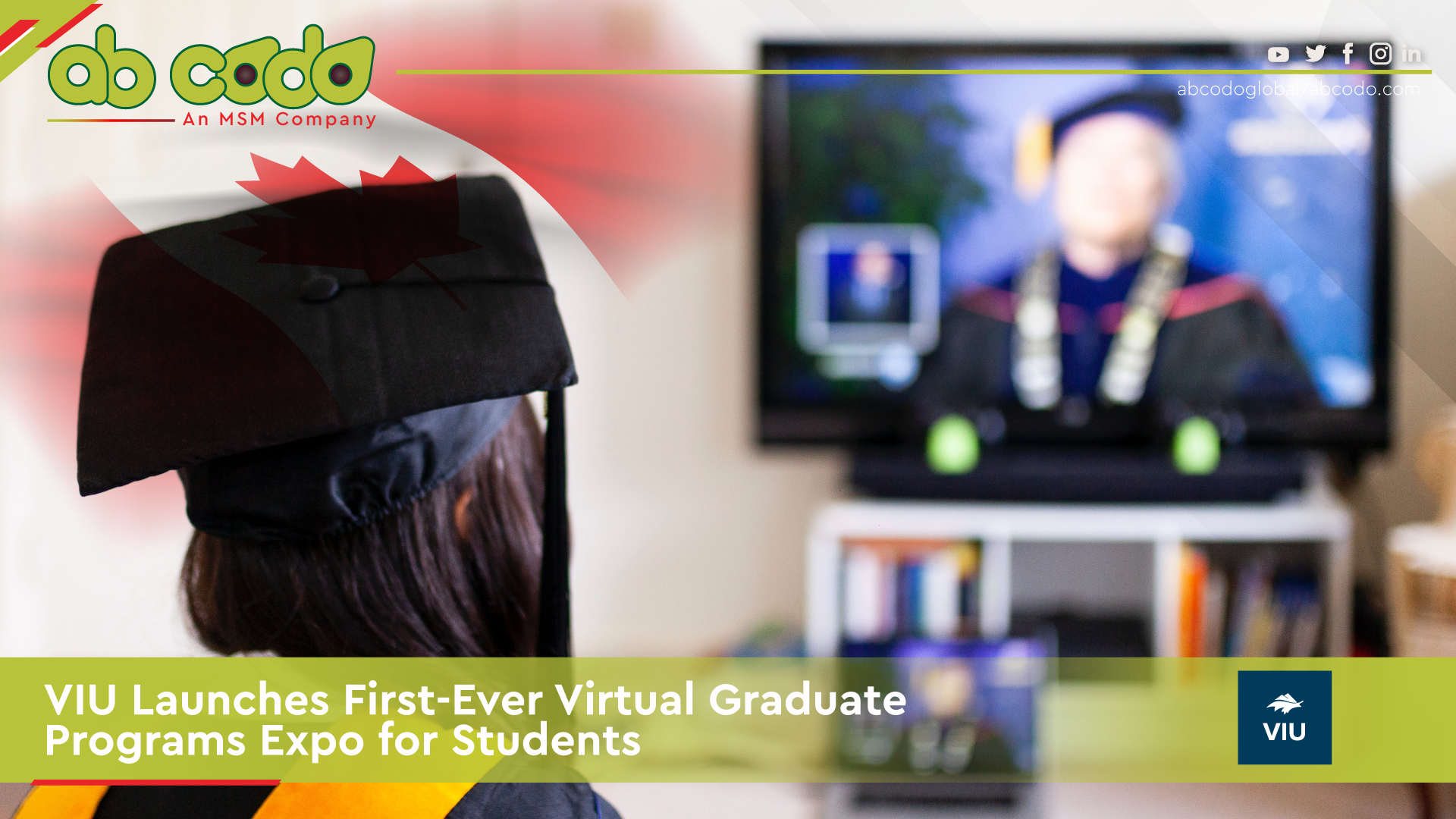 viu first virtual graduate