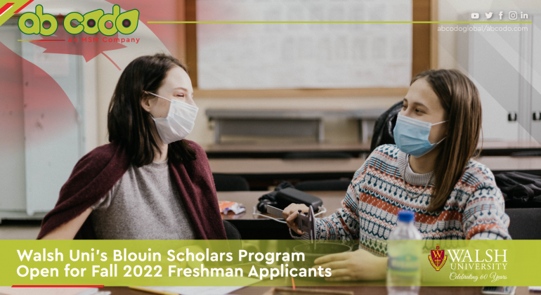 walsh university scholarship program freshman banner