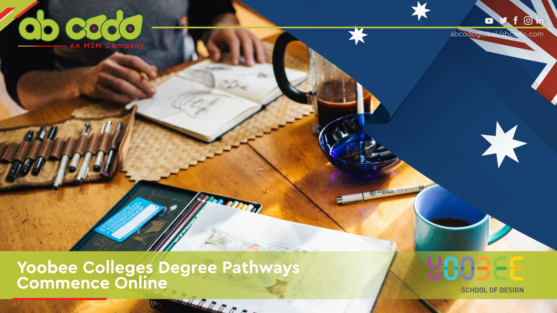 International students can now commence in the leading digital design and animation school at Yoobee Colleges online through its available degree pathways. banner