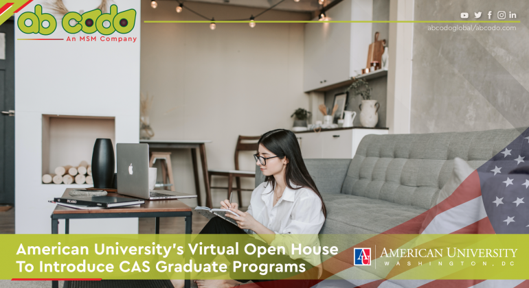 American University’s Virtual Open House To Introduce CAS Graduate Programs