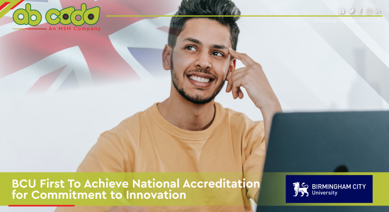 BCU First To Achieve National Accreditation for Commitment to Innovation