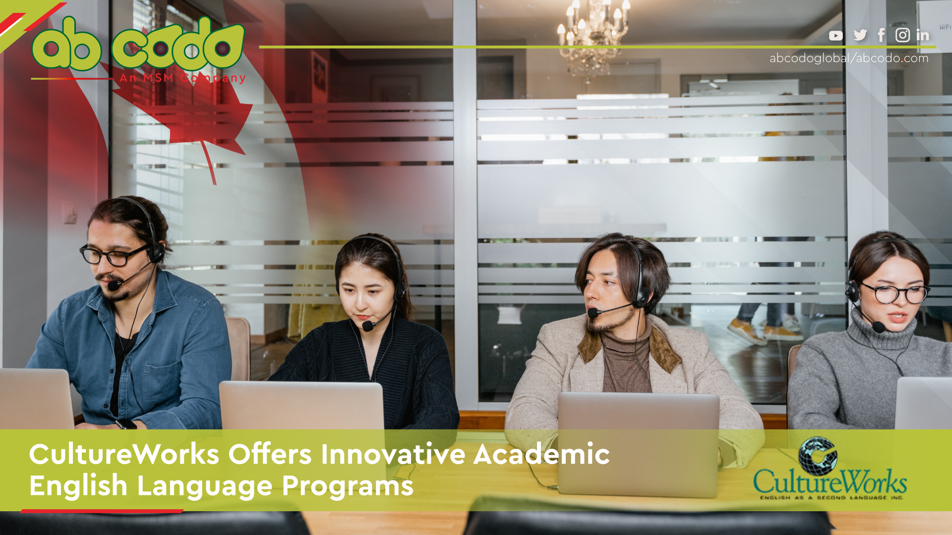 CultureWorks Offers Academic English Language Programs