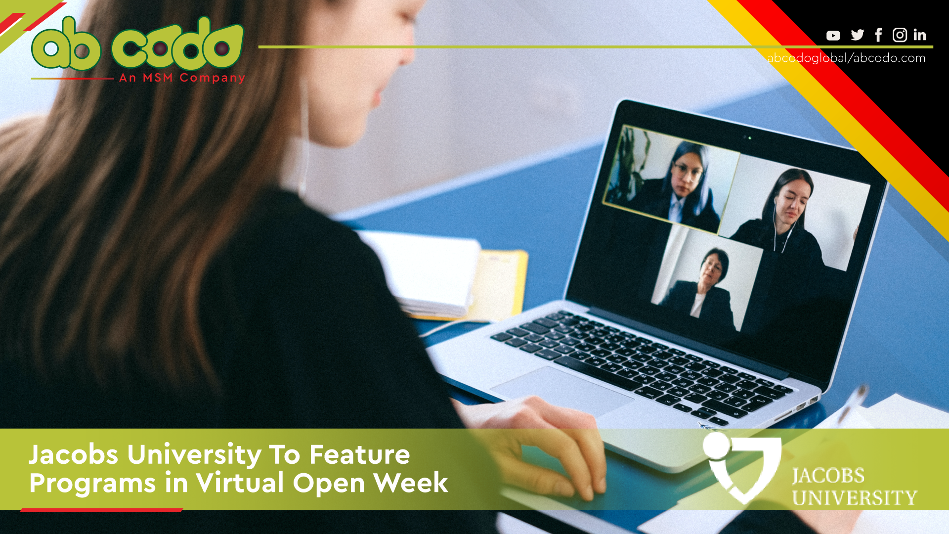 Jacobs University Features Programs in Virtual Open Week