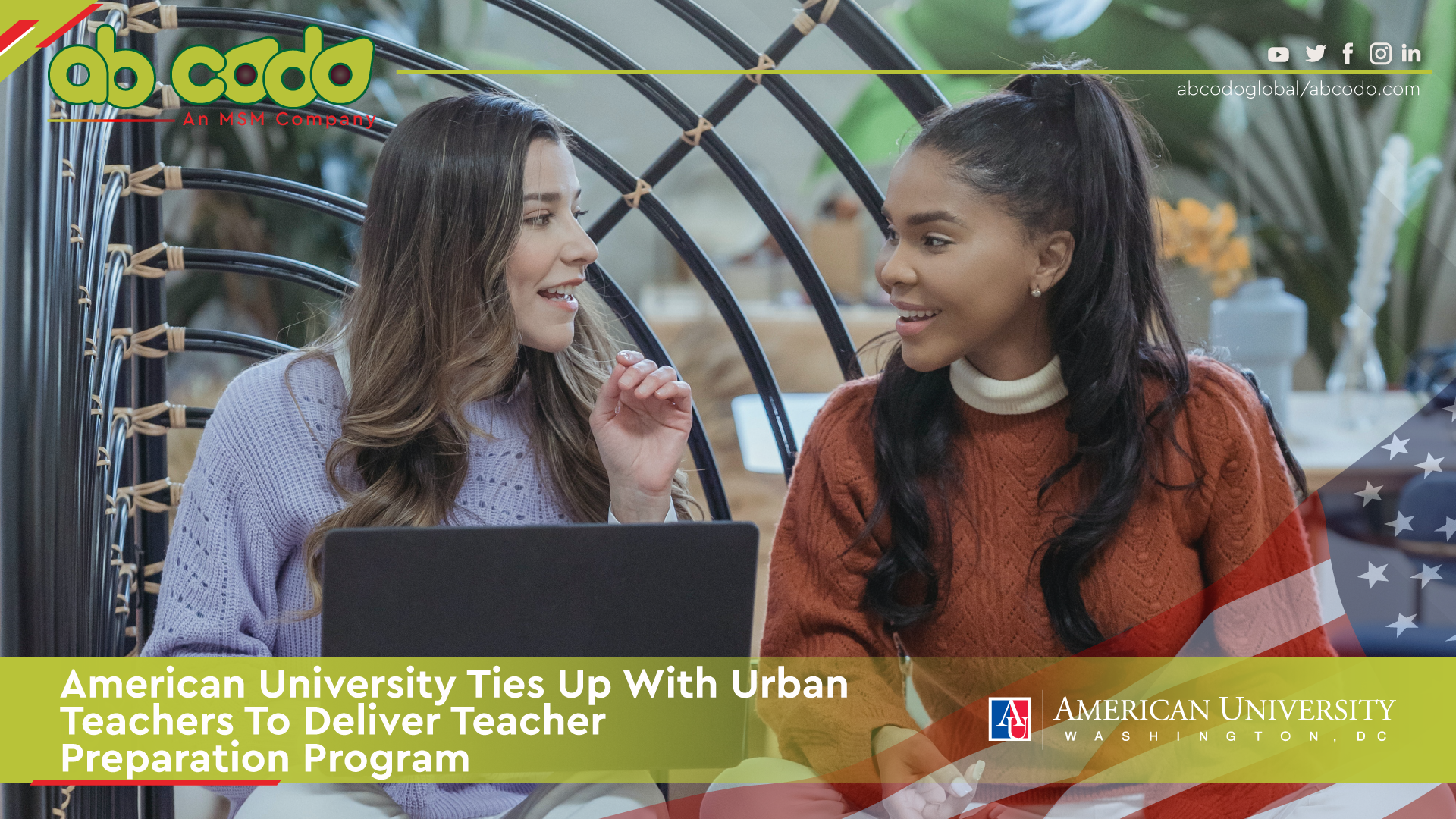 american university teacher preparation program banner
