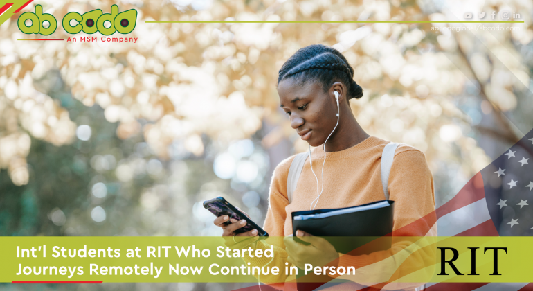 intl students rit in person banner