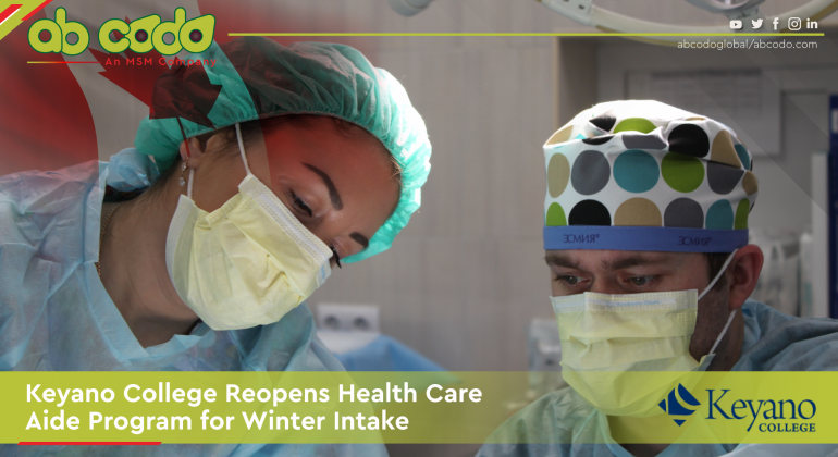 keyano college health care aide banner