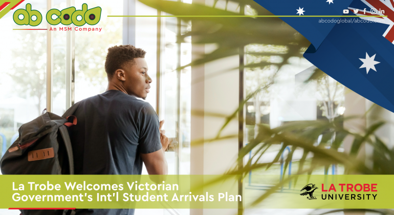 la trobe intl student arrival plan banner