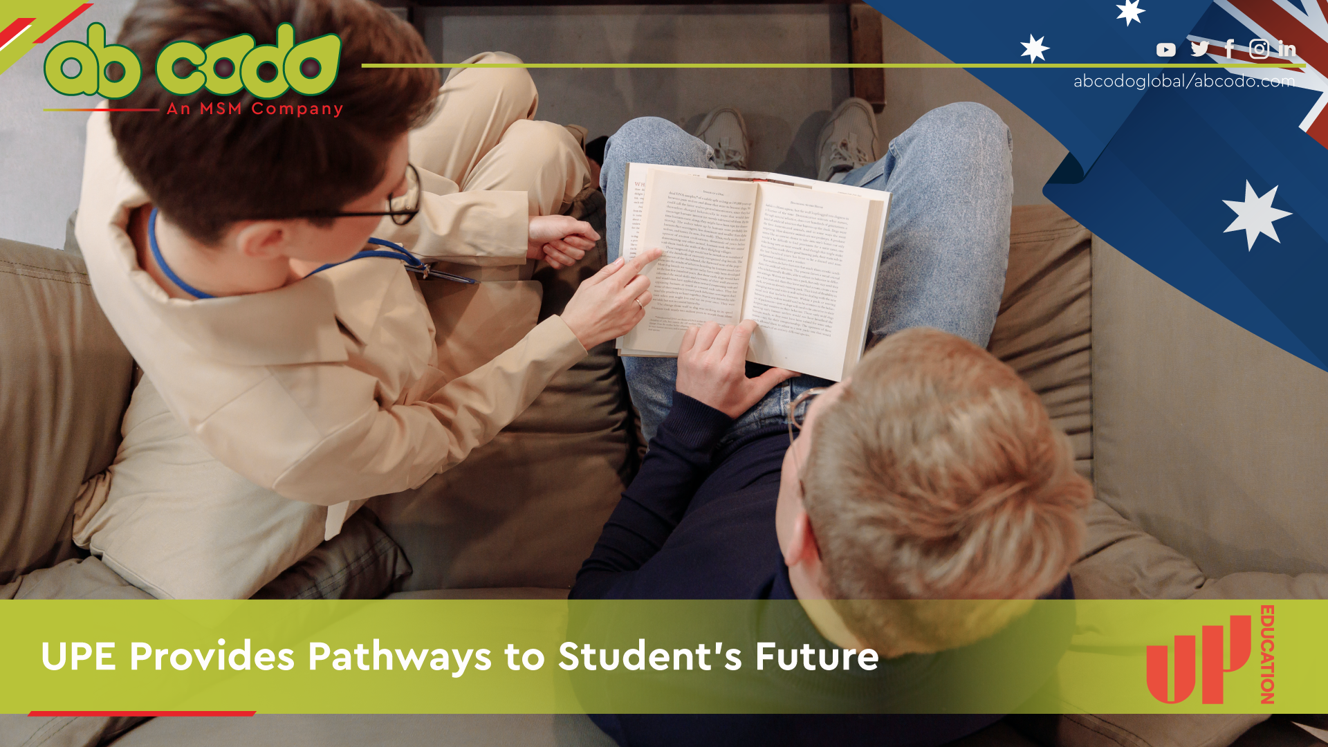 upe pathway student future banner