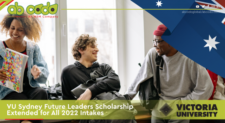 vu sydney extended scholarship banner