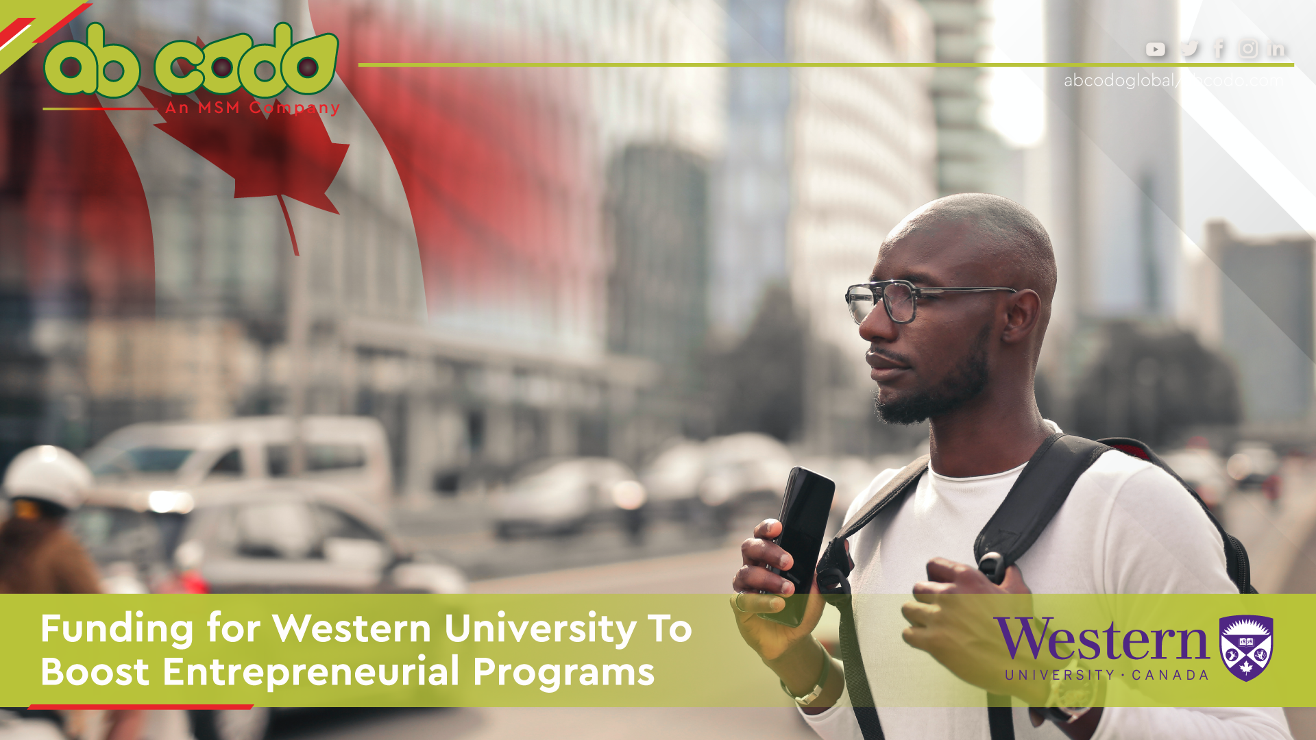 western university boost entrepreneurial programs banner