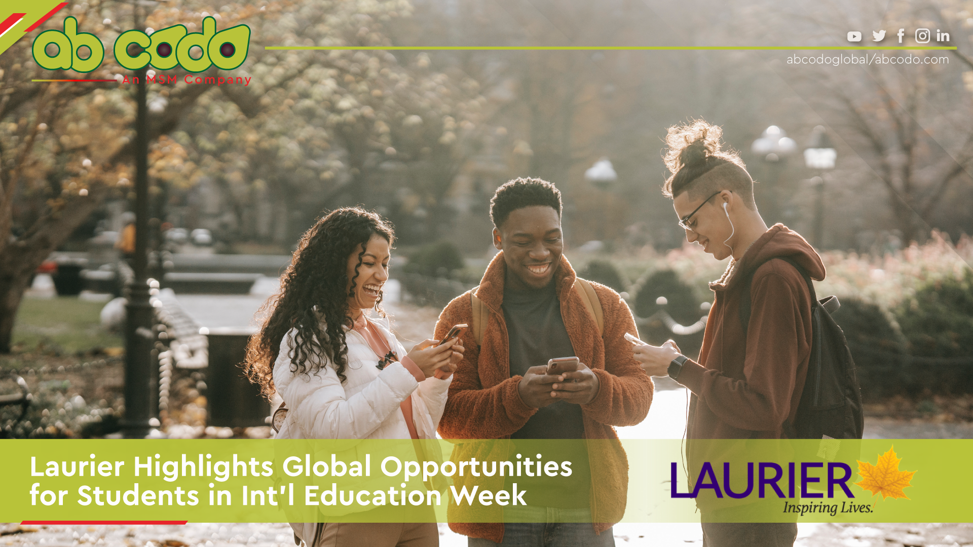 Laurier Global Opportunities in Int’l Education Week