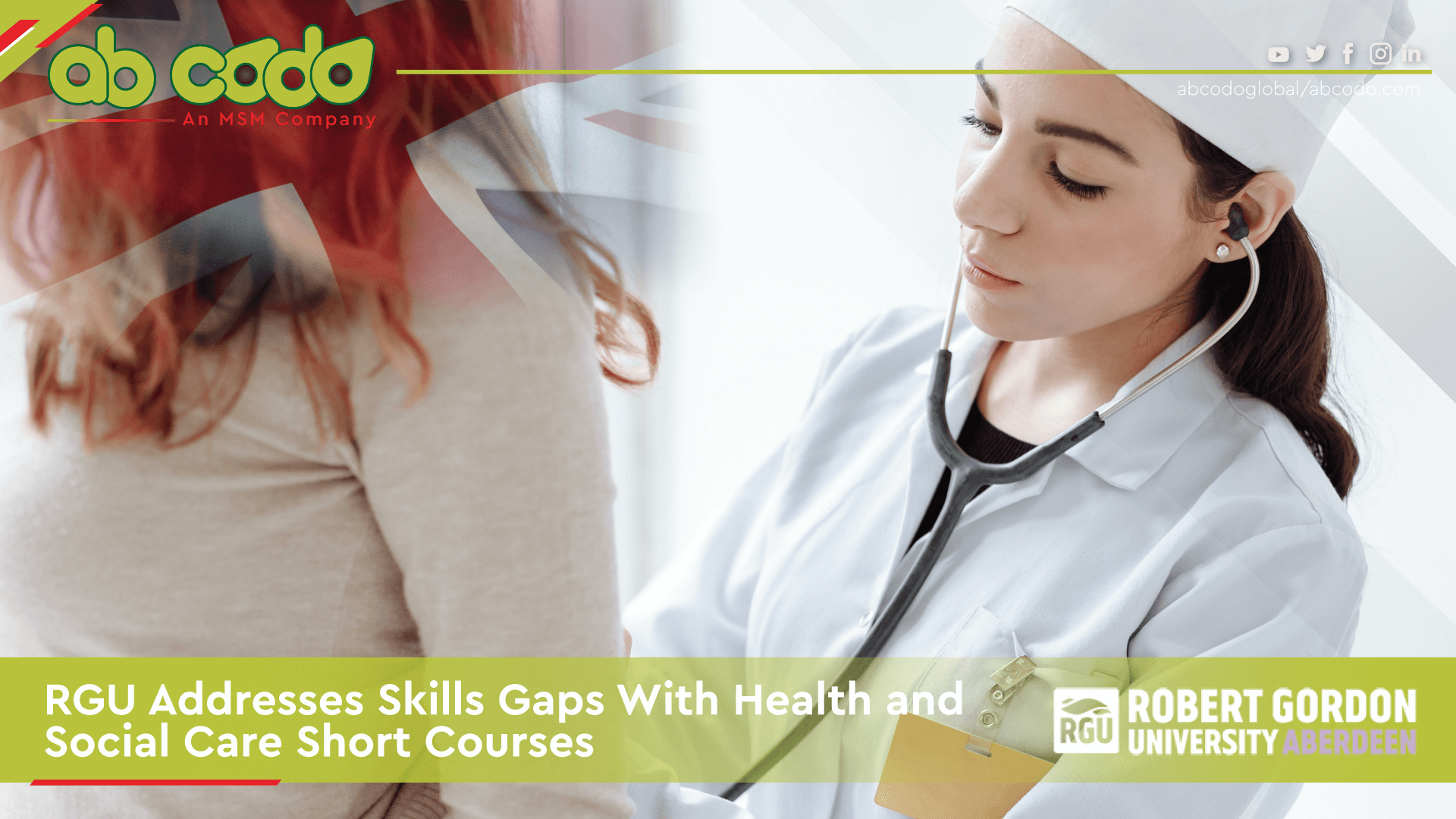 RGU Addresses Skills Gaps With Health and Social Care Short Courses