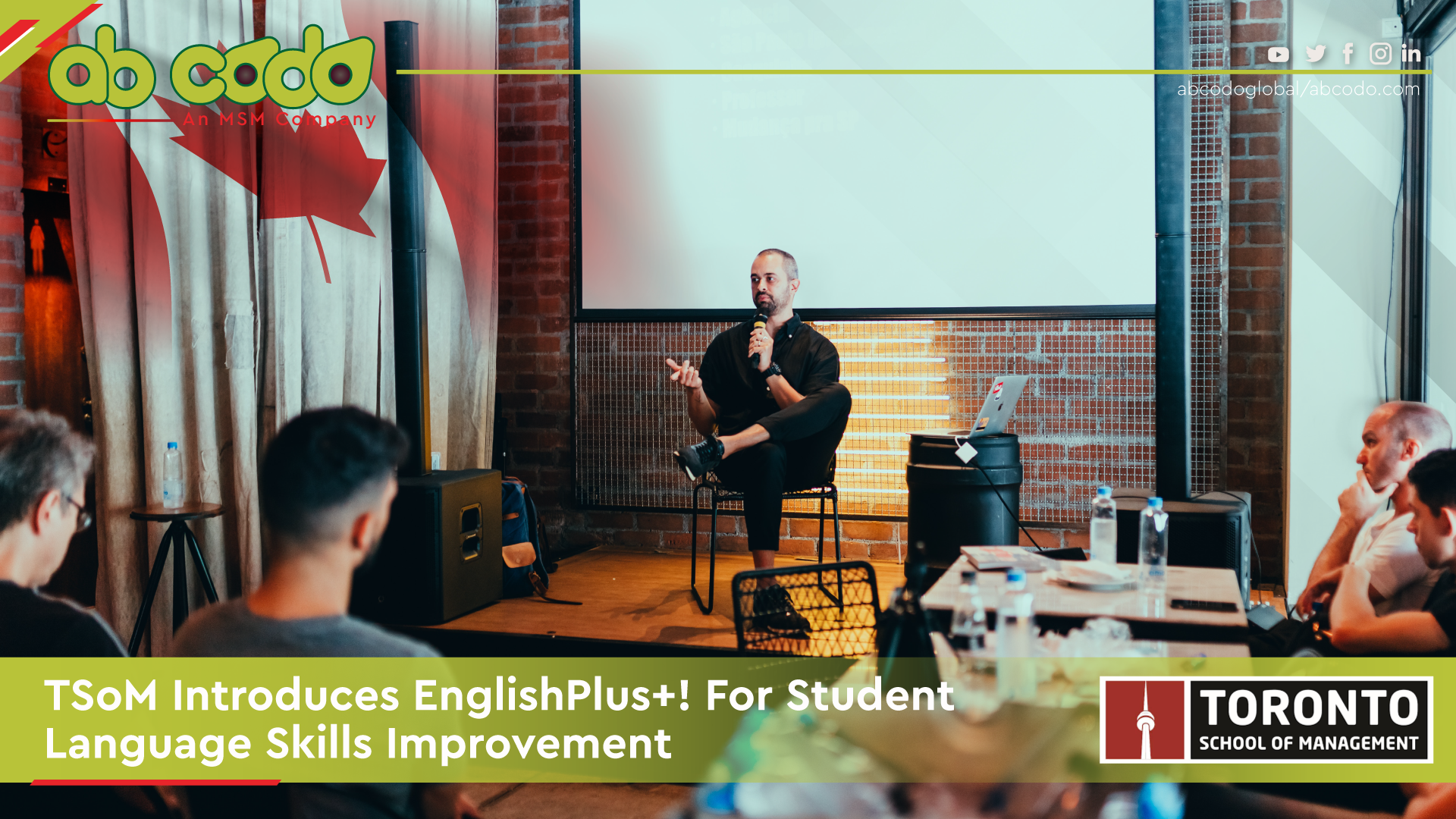 TSoM offers a comprehensive EnglishPlus+! program