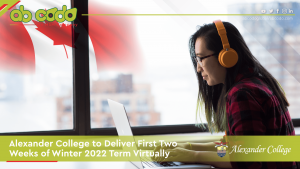 Alexander College to Deliver First Two Weeks of Winter 2022 Term Virtually
