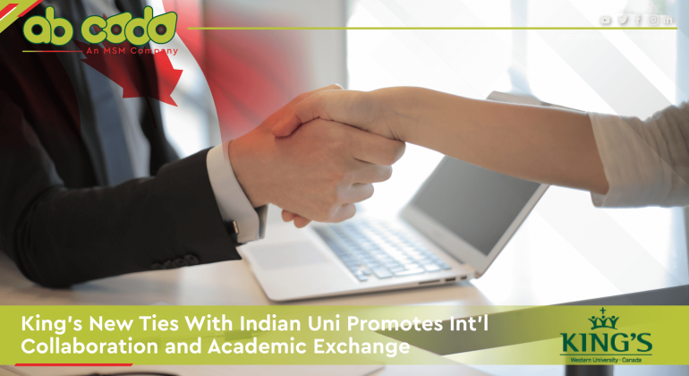 King’s New Ties With Indian Uni Promotes Int’l Collaboration and Academic Exchange