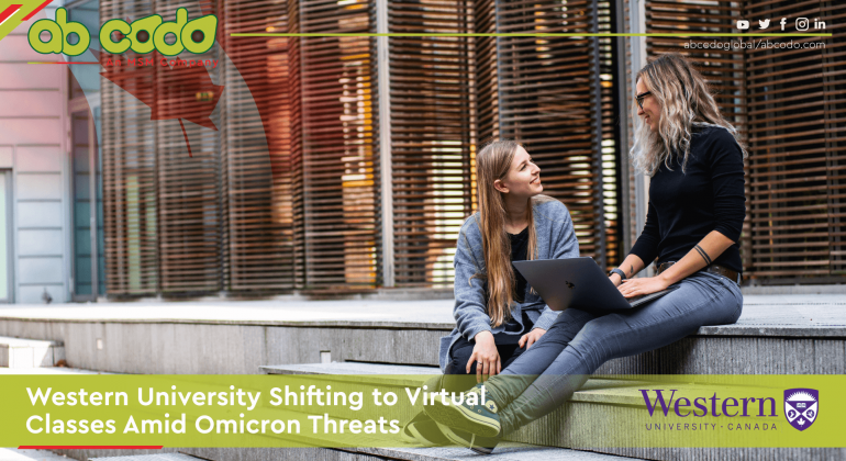 Western University Shifting to Virtual Classes Amid Omicron Threats