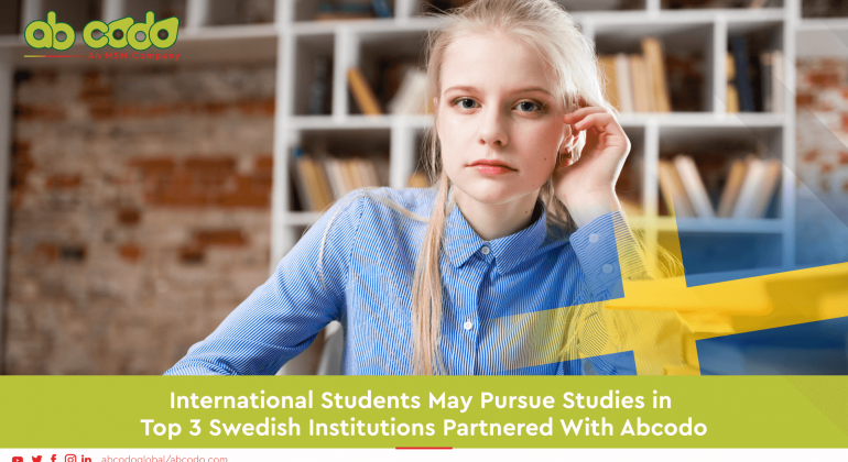International Students May Pursue Studies in Top 3 Swedish Institutions Partnered With Abcodo
