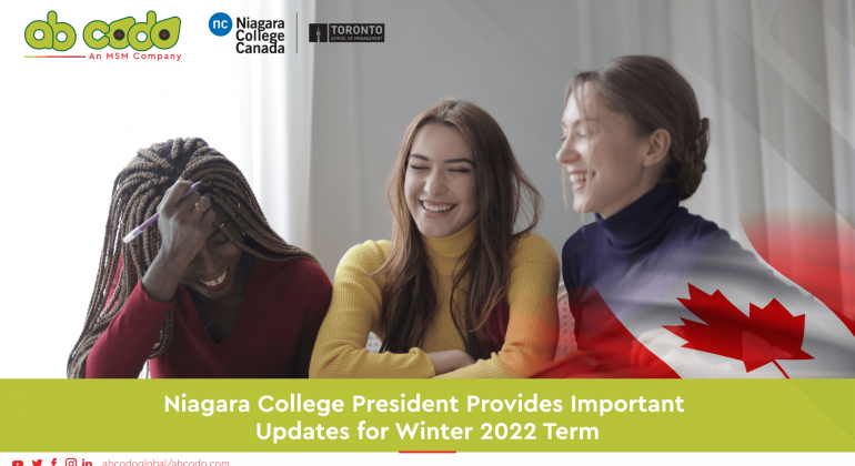 Niagara College President Provides Important Updates for Winter 2022 Term