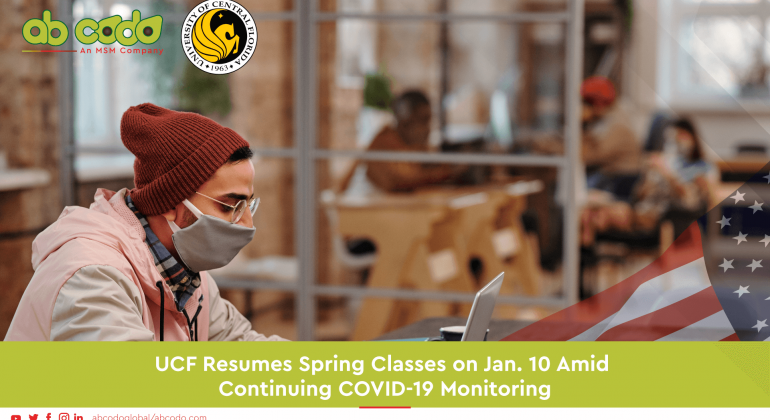 UCF Resumes Spring Classes on Jan. 10 Amid Continuing COVID-19 Monitoring