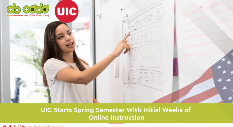 UIC Starts Spring Semester With Initial Weeks of Online Instruction