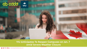 VIU Anticipates To Reopen Campuses on Jan. 7 Amid Severe Weather Closure